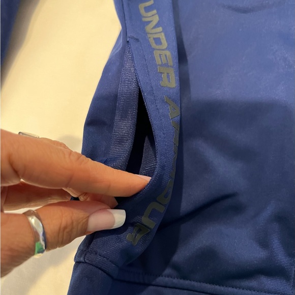 Boys Under Armour Dri-Fit Full Zip Jacket Youth Size 7 - Picture 3 of 4